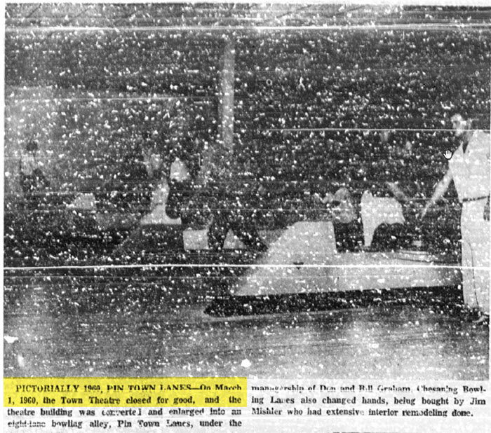 Town Theatre - Town Closed On March 1 1960 (newer photo)